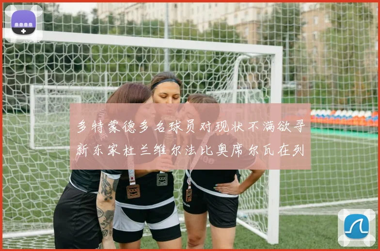 多特蒙德多名球员对现状不满欲寻新东家杜兰维尔法比奥席尔瓦在列